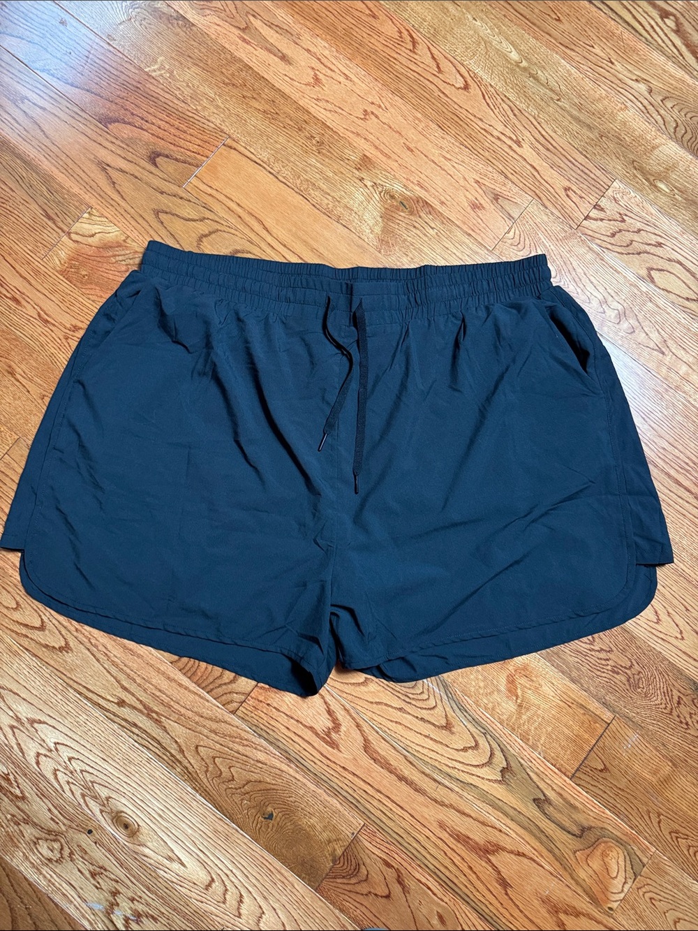 BuffBunny Black Athletic Shorts with Drawstring